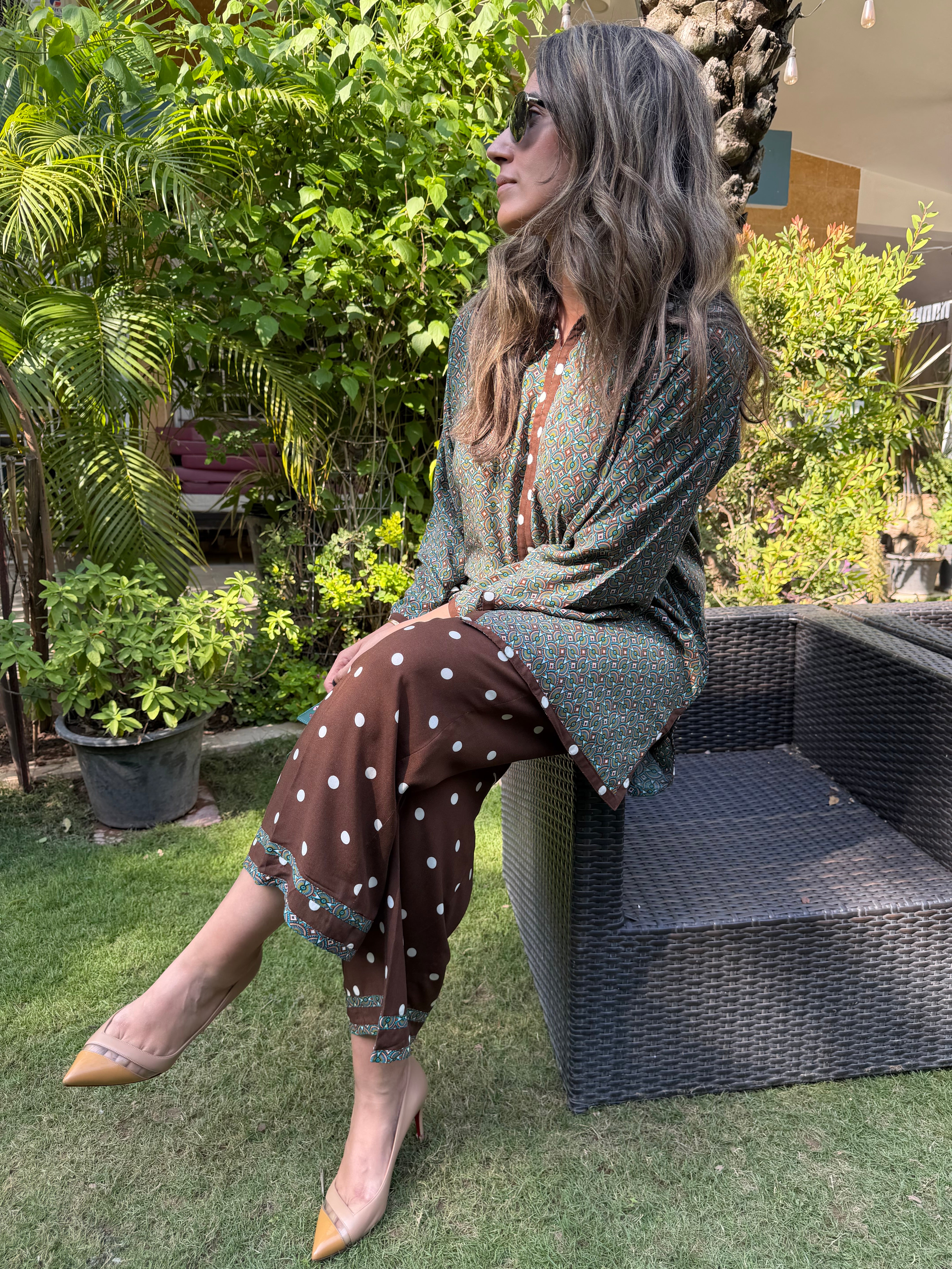 Geometric Polka Set