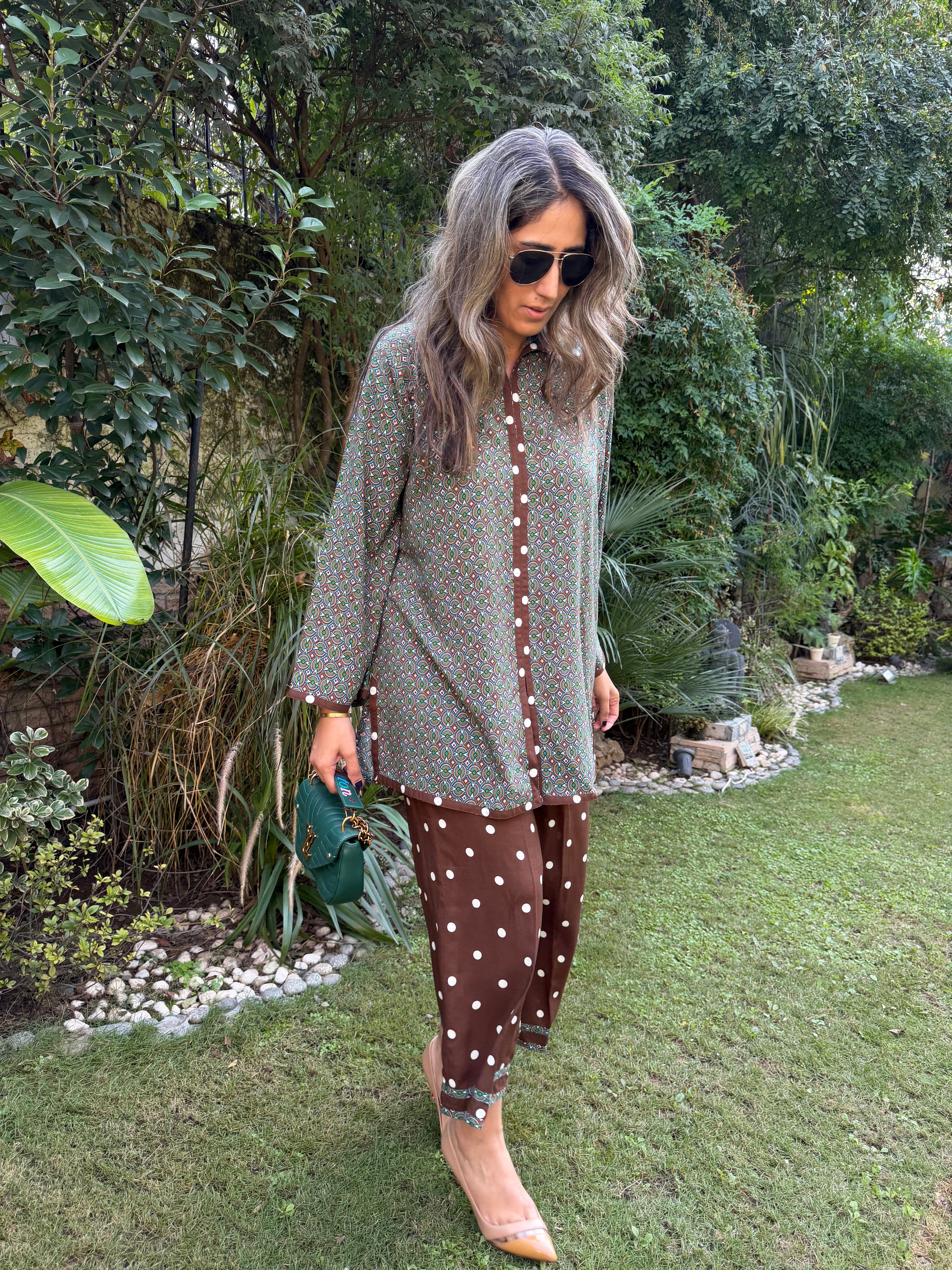 Geometric Polka Set