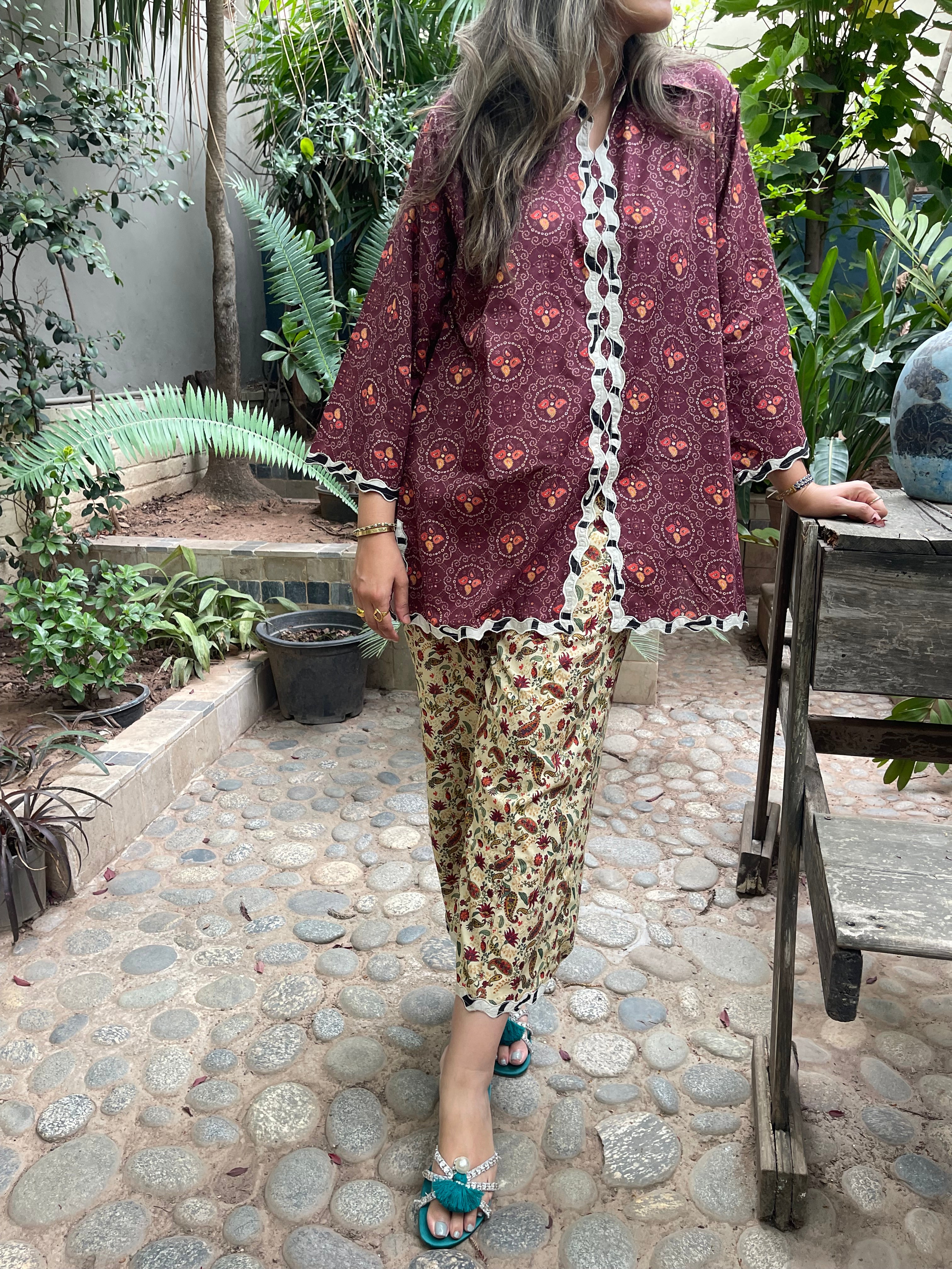 Chunari Paisley Lawn Set