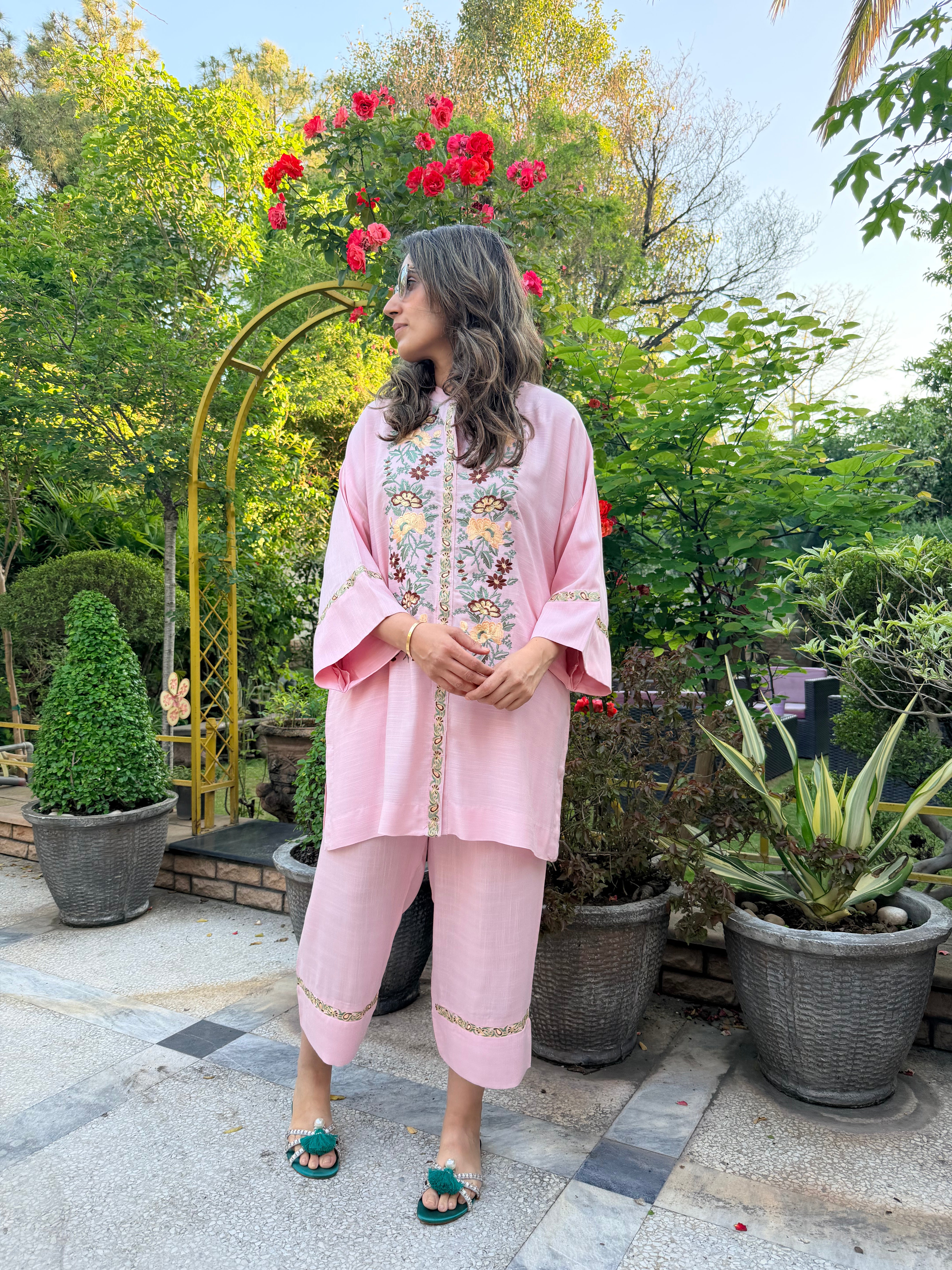 Pink Summer Linen