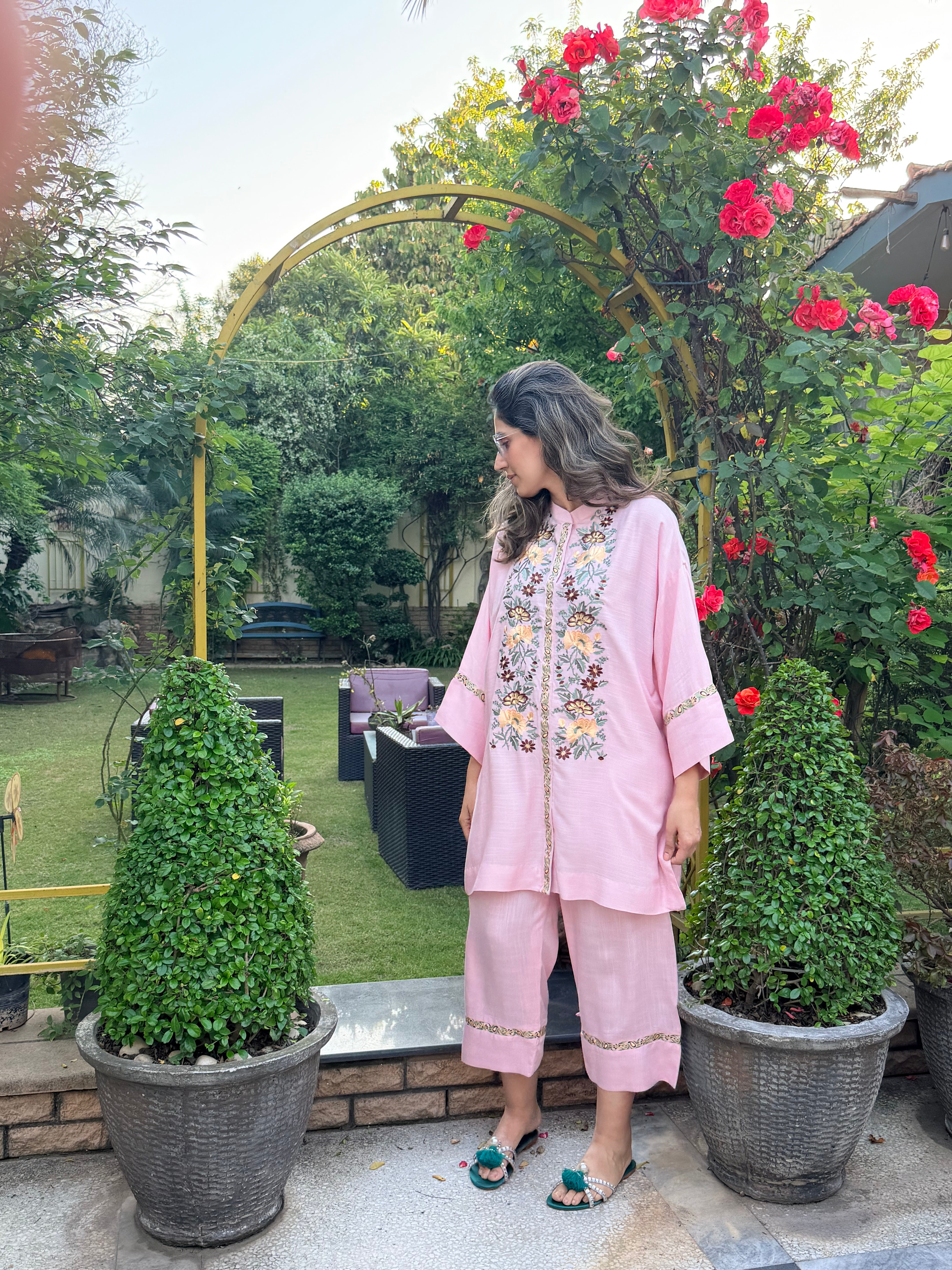 Pink Summer Linen