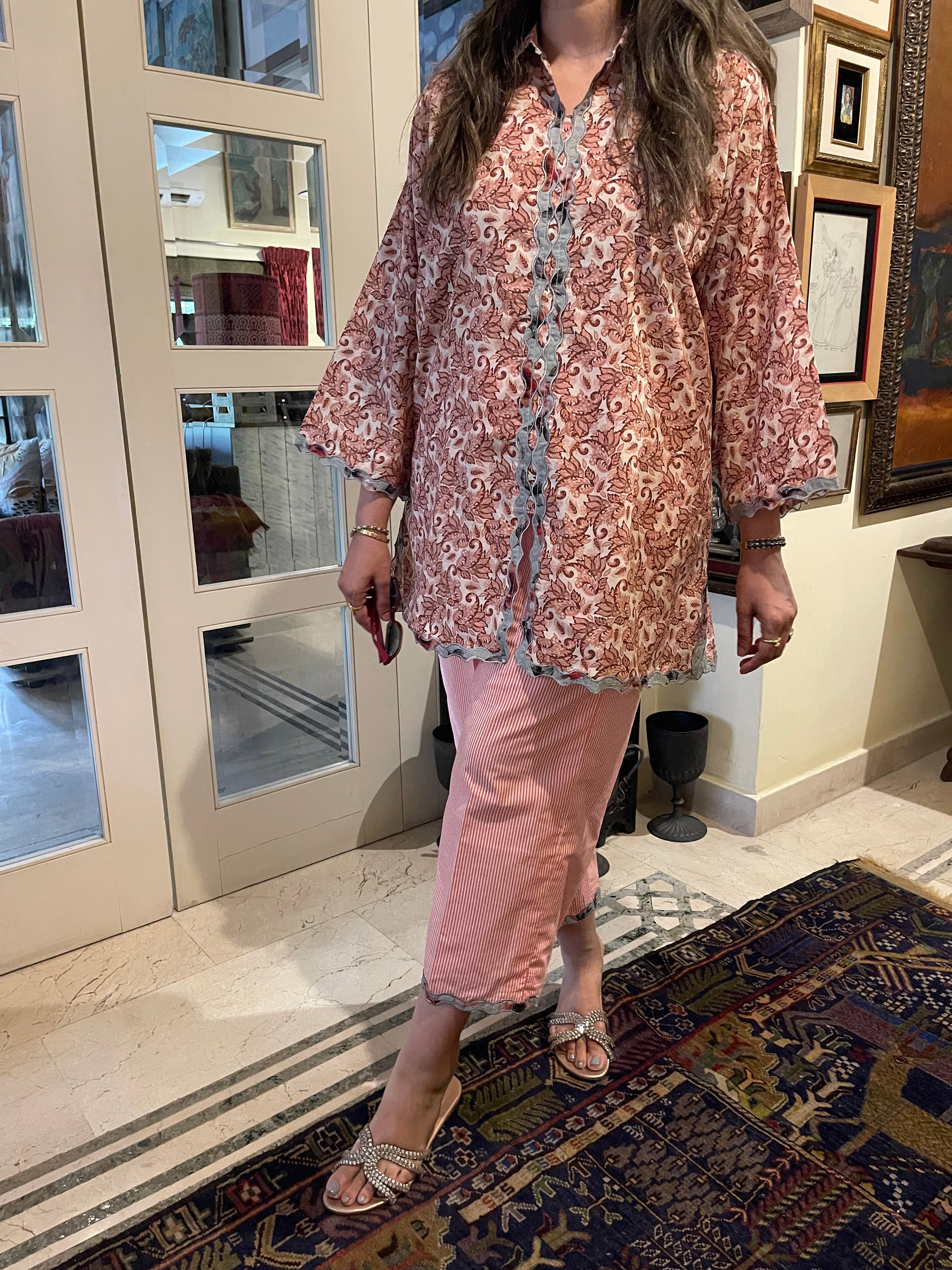 Blush Paisley Lawn Set