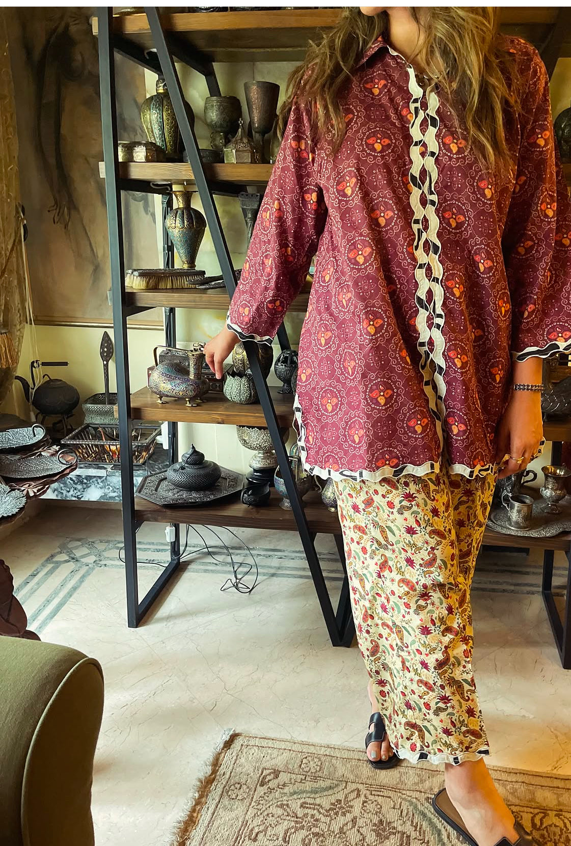 Chunari Paisley Lawn Set