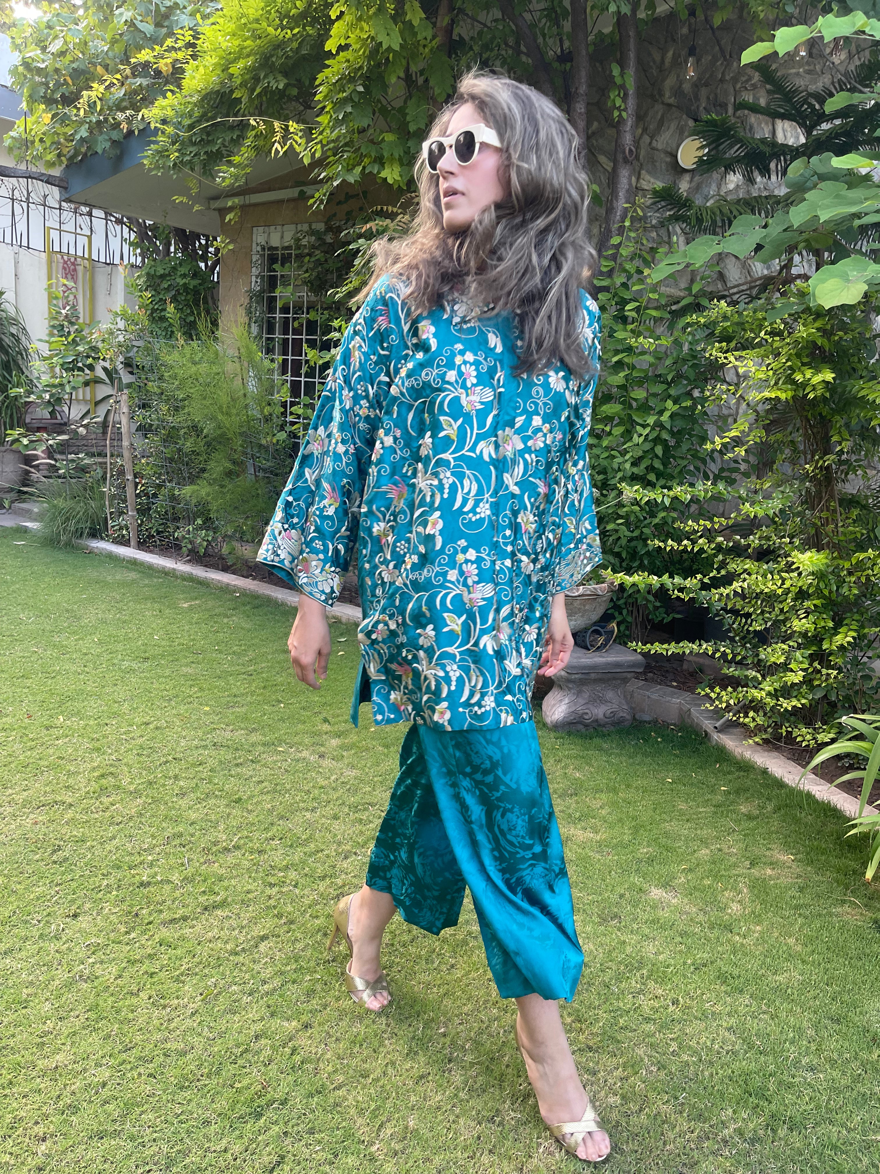 Gara Set Turquoise