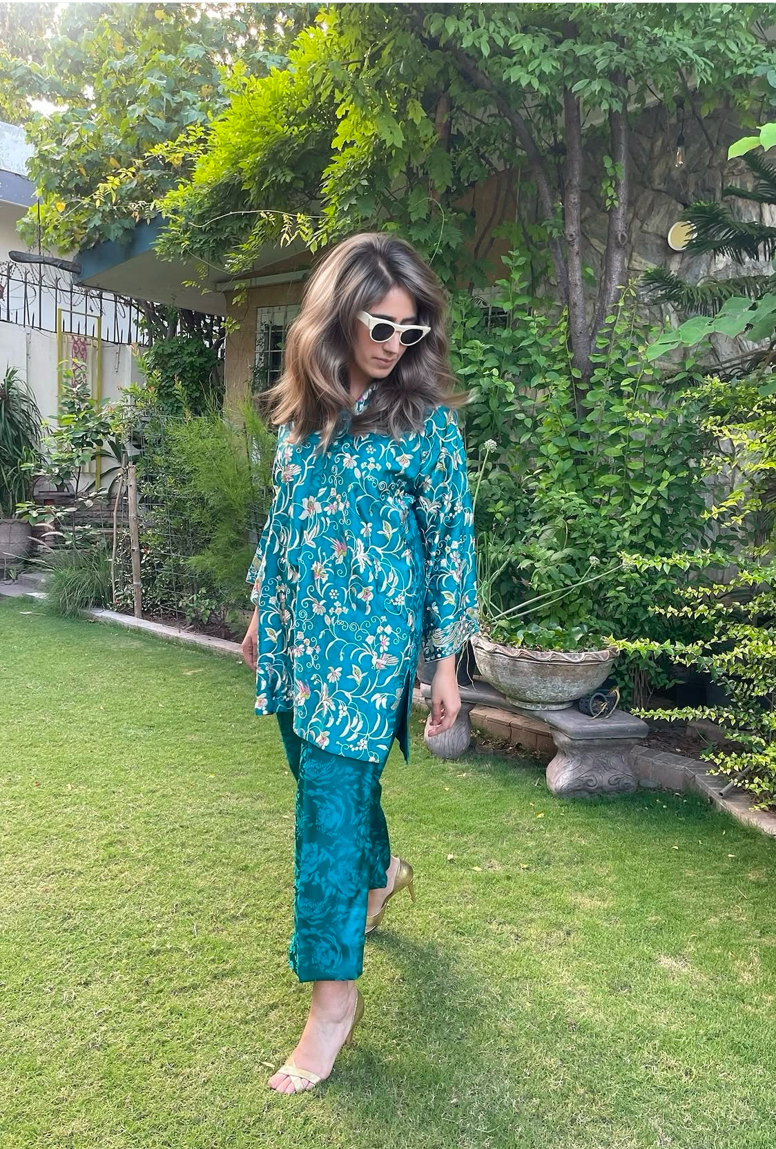 Gara Set Turquoise
