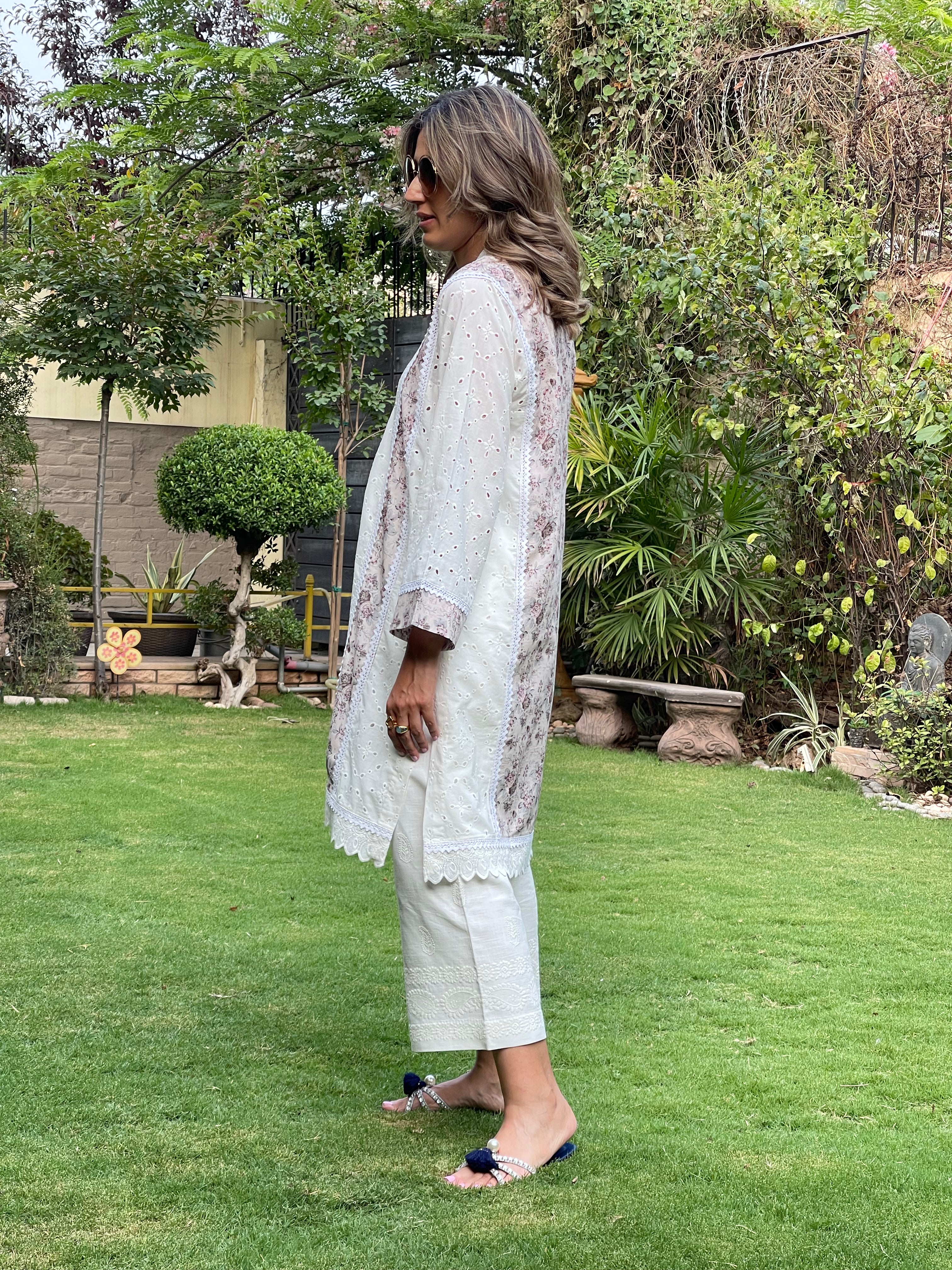 Panel Eyelet Tunic