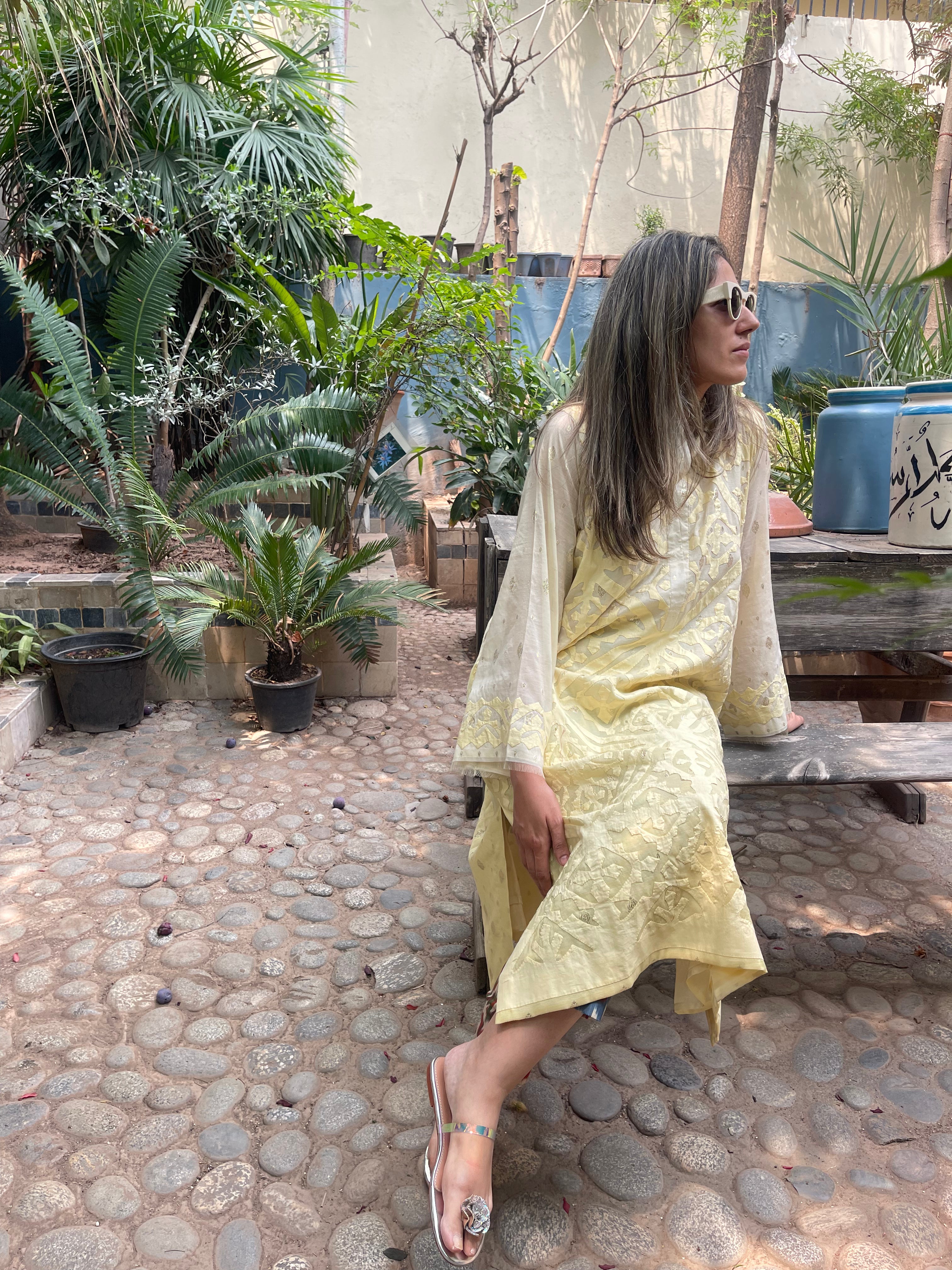 Rilli Kurta Butter Yellow