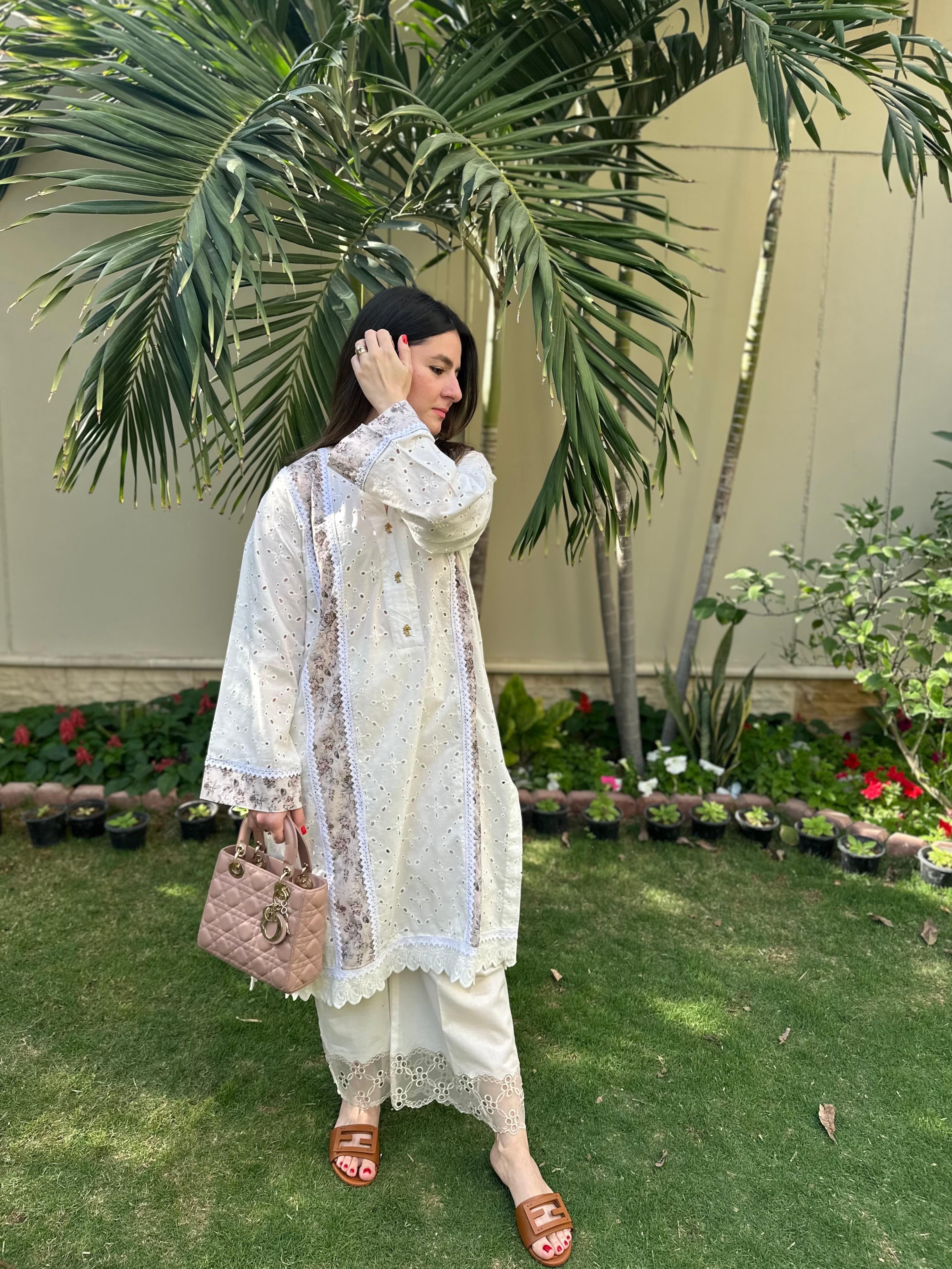 Panel Eyelet Tunic